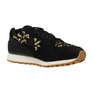 Site Officiel Le Coq Sportif Eclat W Embroidery Noir - Chaussures Baskets Basses Femme Prix